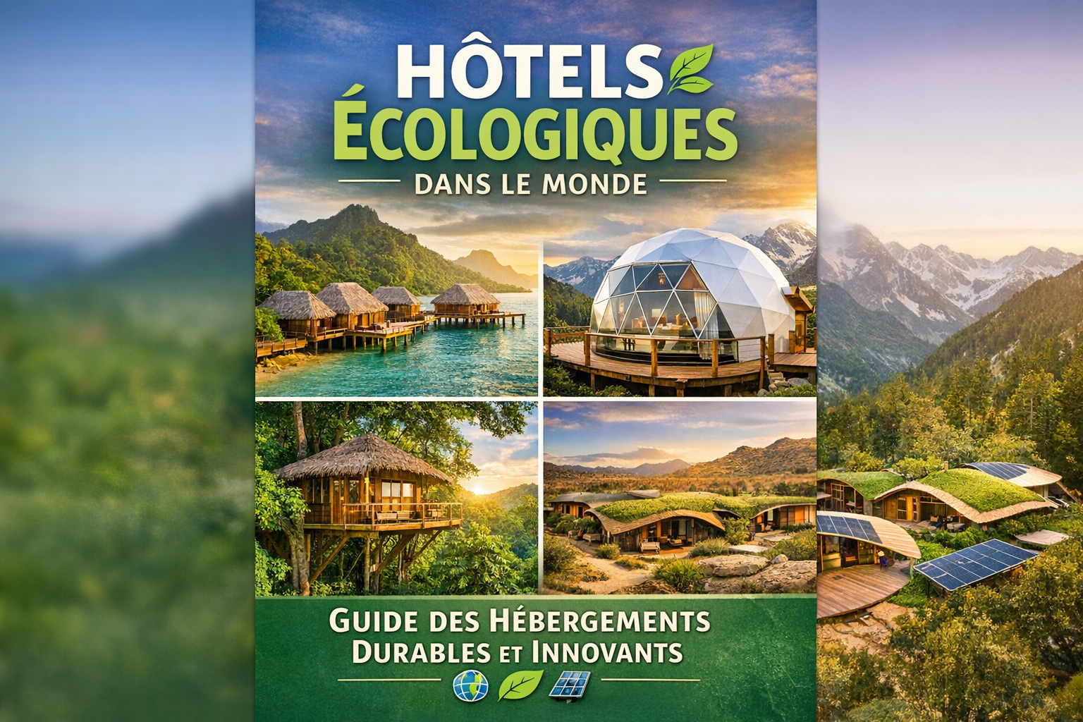 Hôtels écologiques dans le monde : guide des hébergements durables et innovants