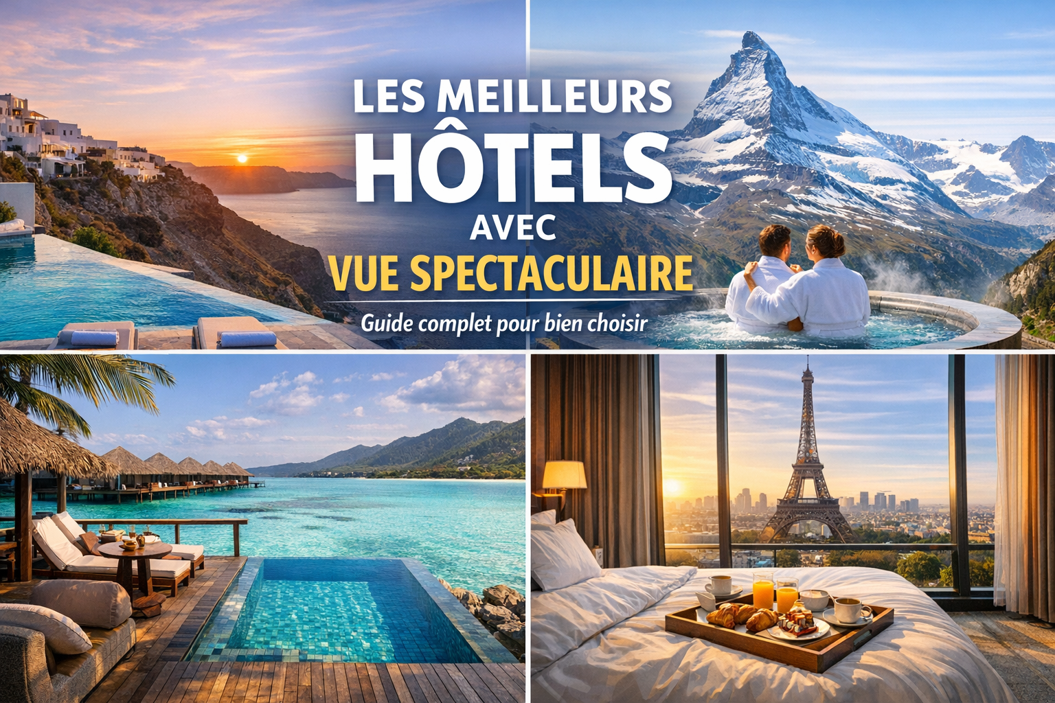 Les meilleurs hôtels avec vue spectaculaire : guide complet pour bien choisir
