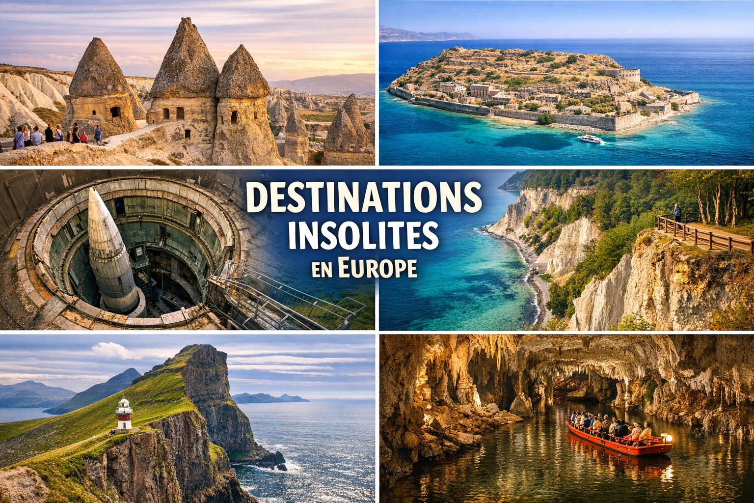 Top destinations de voyage insolites en Europe à découvrir